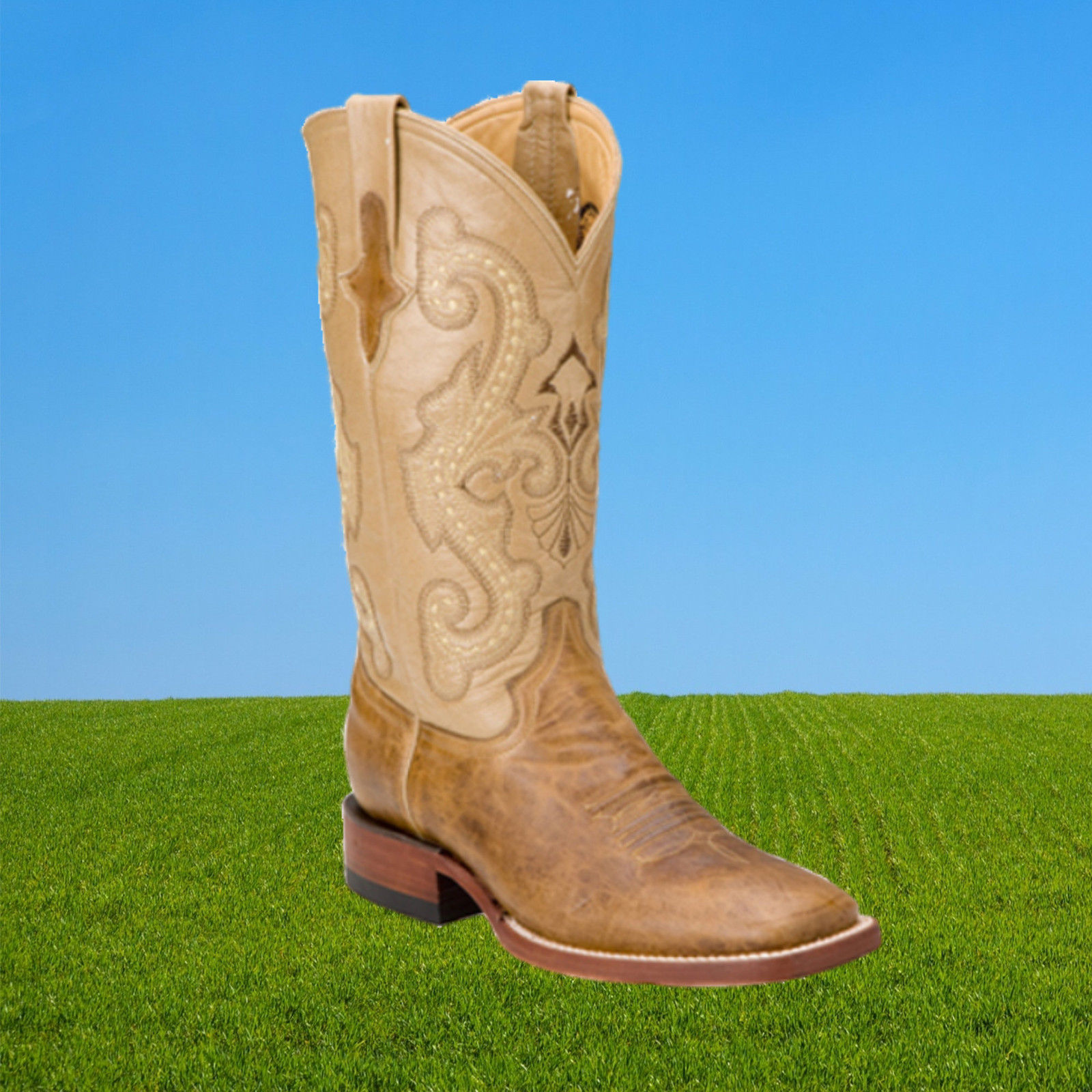 Leaguer´s Finest Western Boots 5425, Westernstiefel, Cognac 38