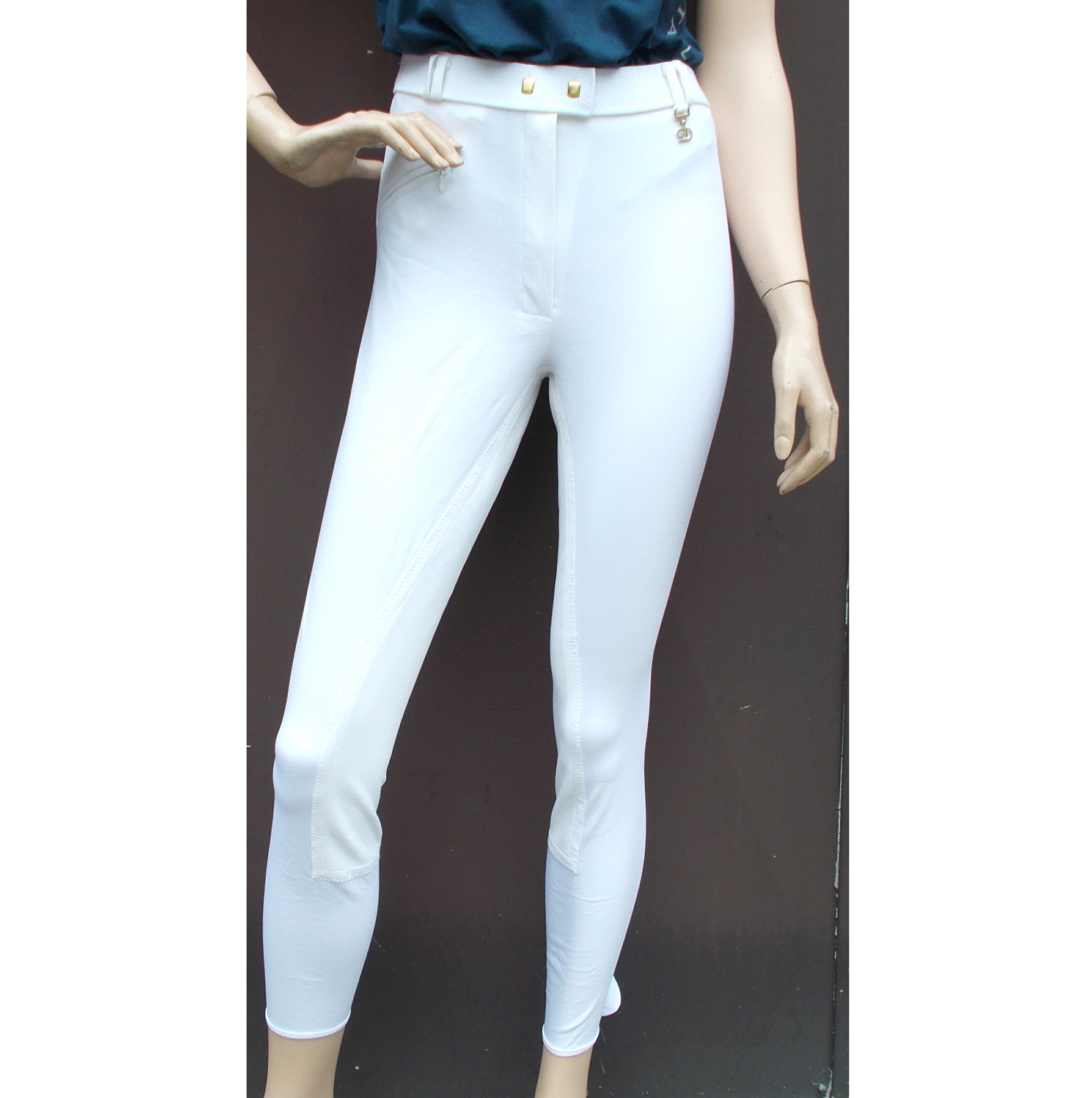 Golden Dress Reithose Champion Nano, wei, Fairvalley Reitsport XXL