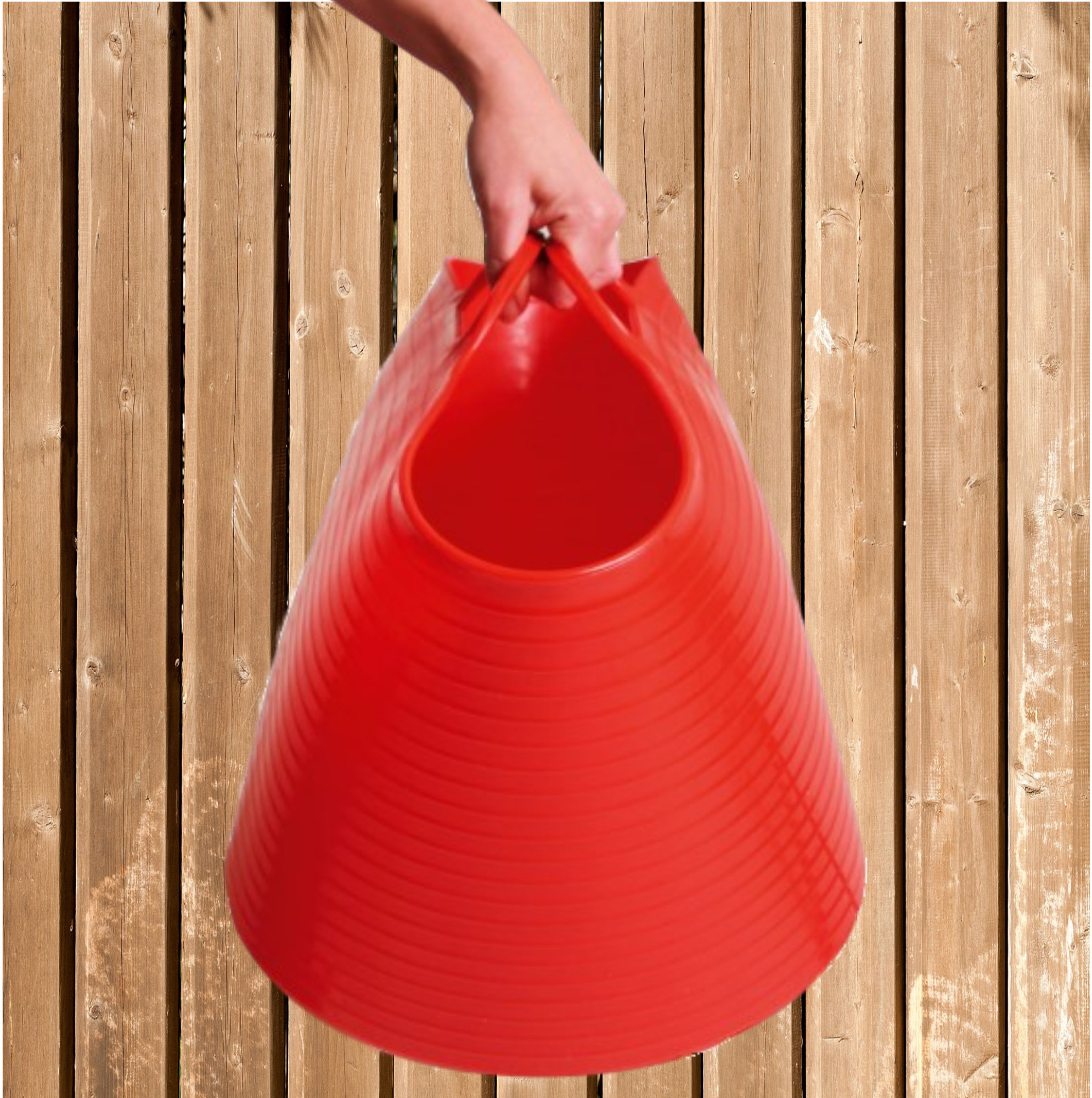 Secchio Kerbl FlexBag 12 Litri Rosa - Flessibile E Con Maniglie - Foto 10