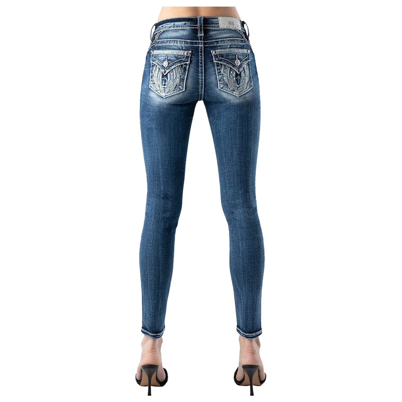 Miss Me Jeans Mid Rise Skinny M5082S129