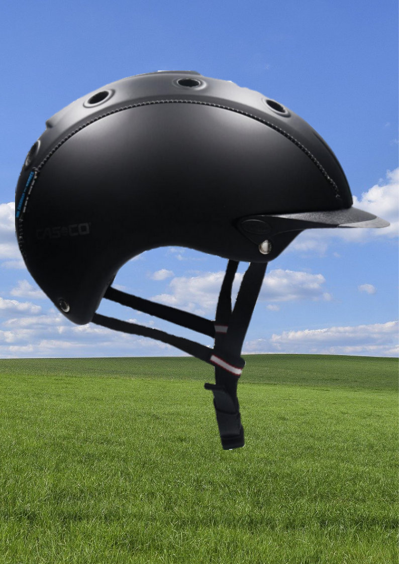 CASCO Reithelm Mistrall 1 schwarz, Casco Reitkappe Mistrall 1, S