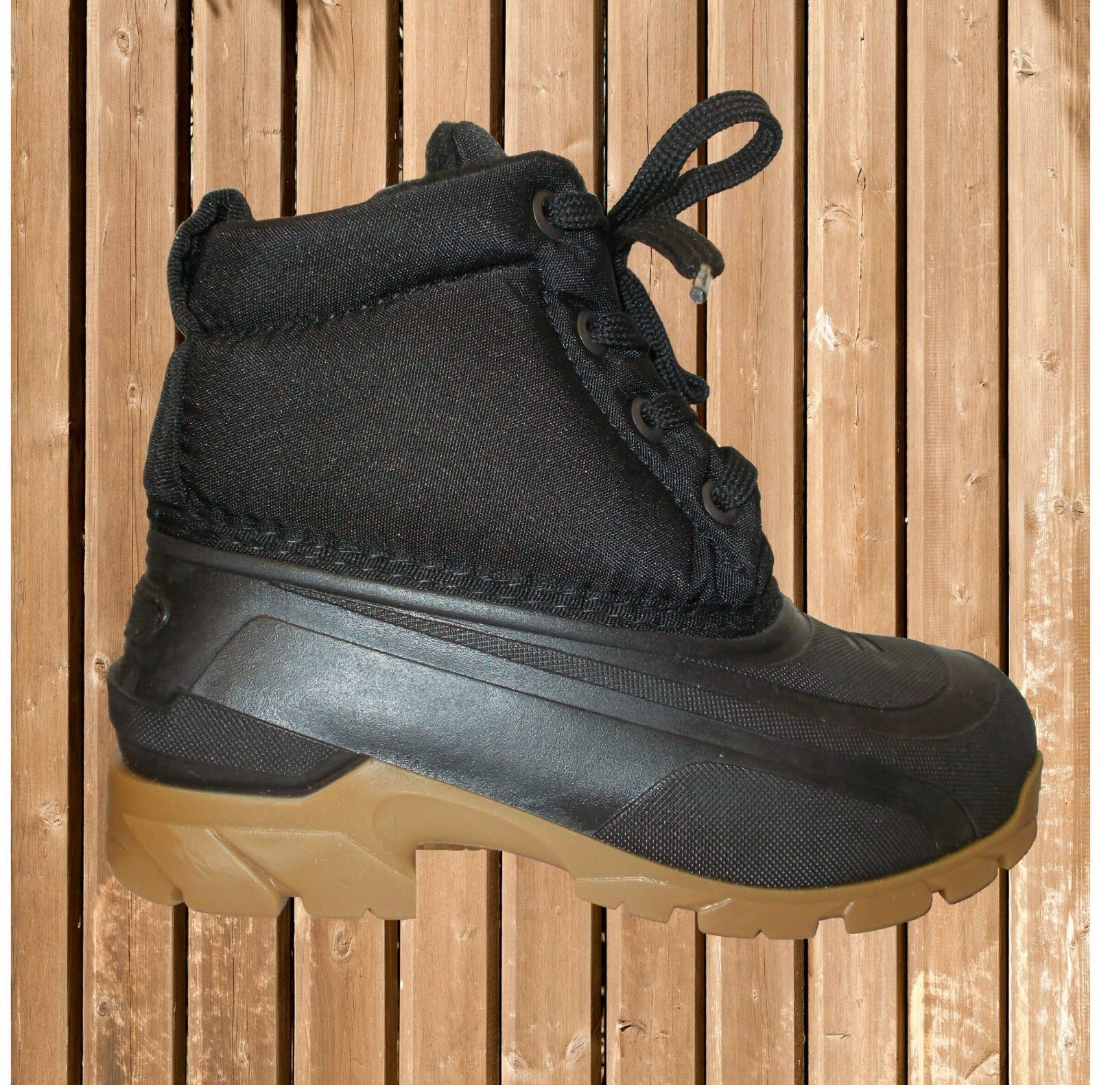 Stall- Schuh schwarz Stiefelette Alaska Thermo Schuhe Kinder u.Erwachsene 