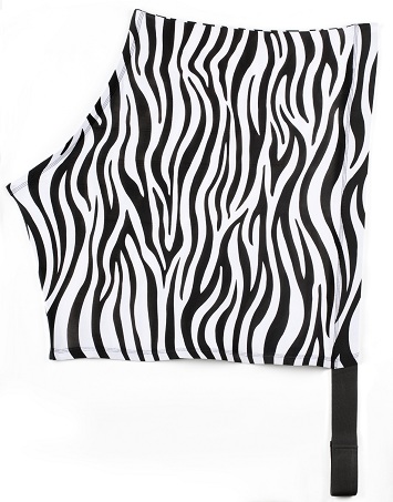 Brustschutz/ Teilkörperdecke Trend Zebra Print