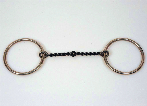 Twisted Wire O-Ring, Snaffle Bit, Wassertrense