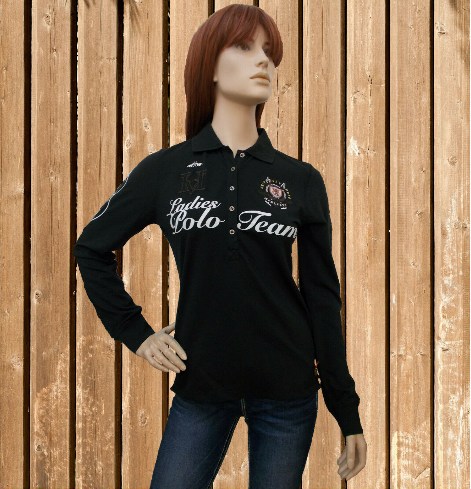 HV Polo Shirt Amada, black