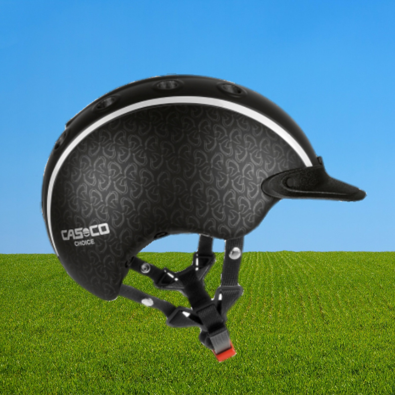 Reithelm Casco Choice schwarz, Kinderreitkappe