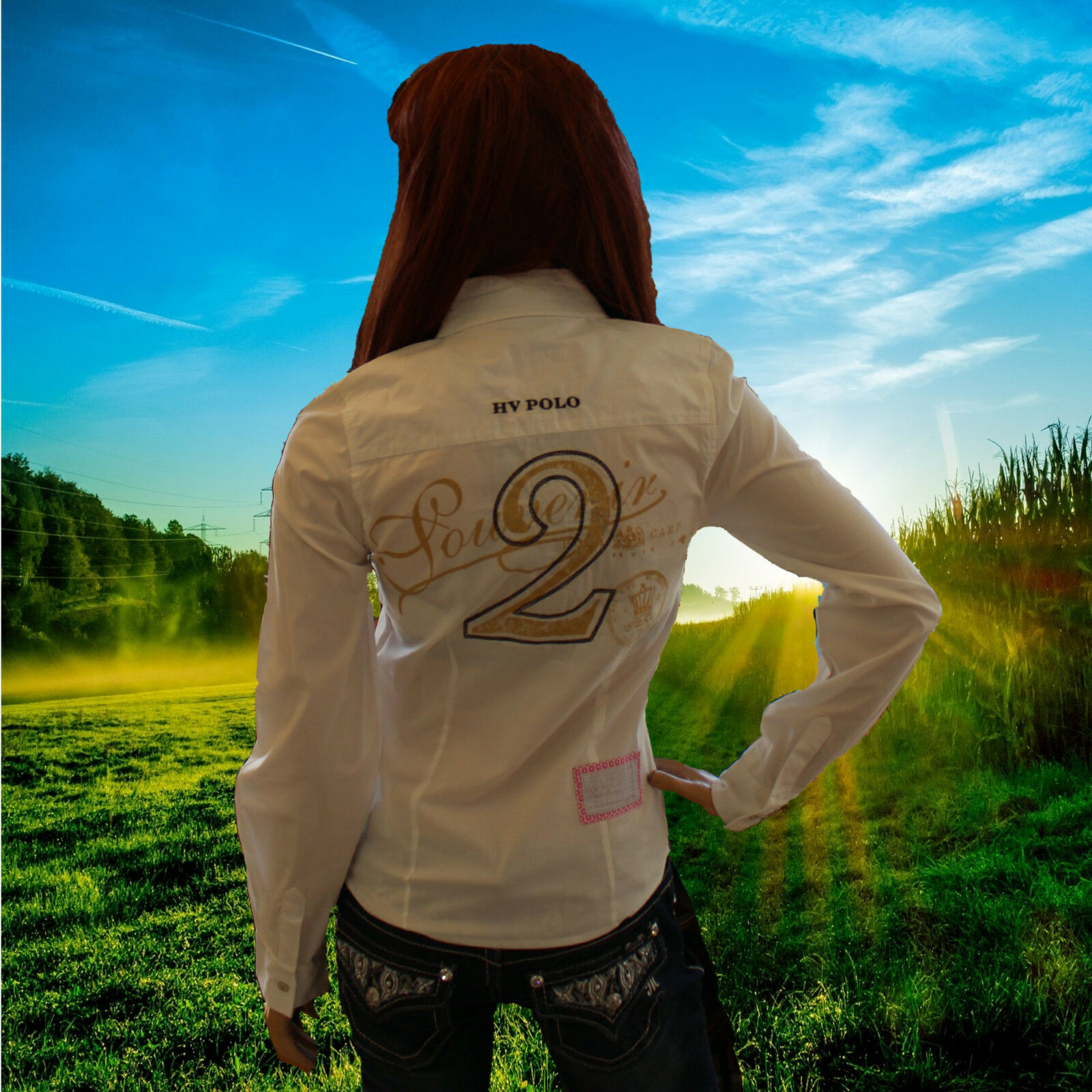 Reining Bluse, Show Hemd, Show Shirt