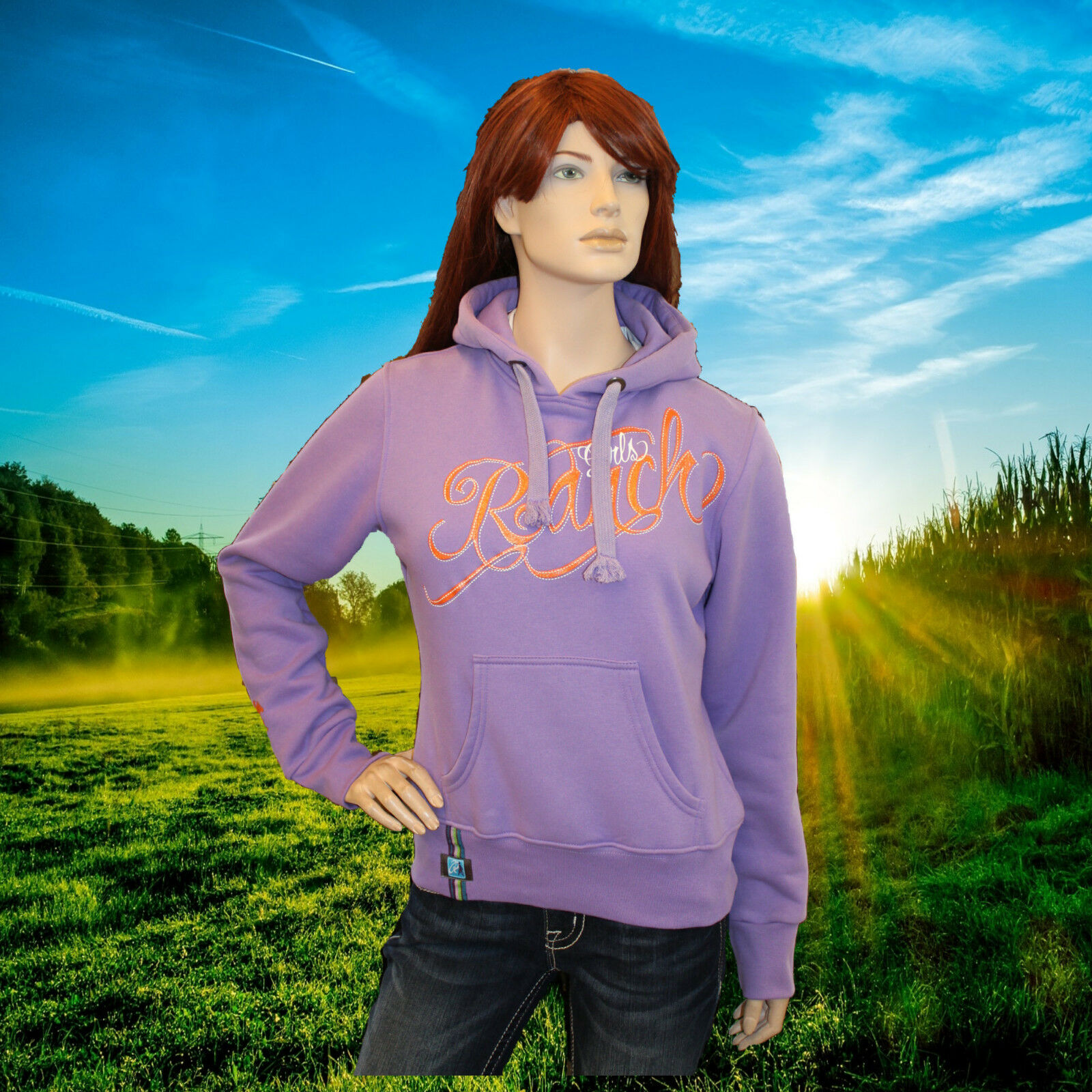 Ranchgirl Hoodie, Kapuzenshirt