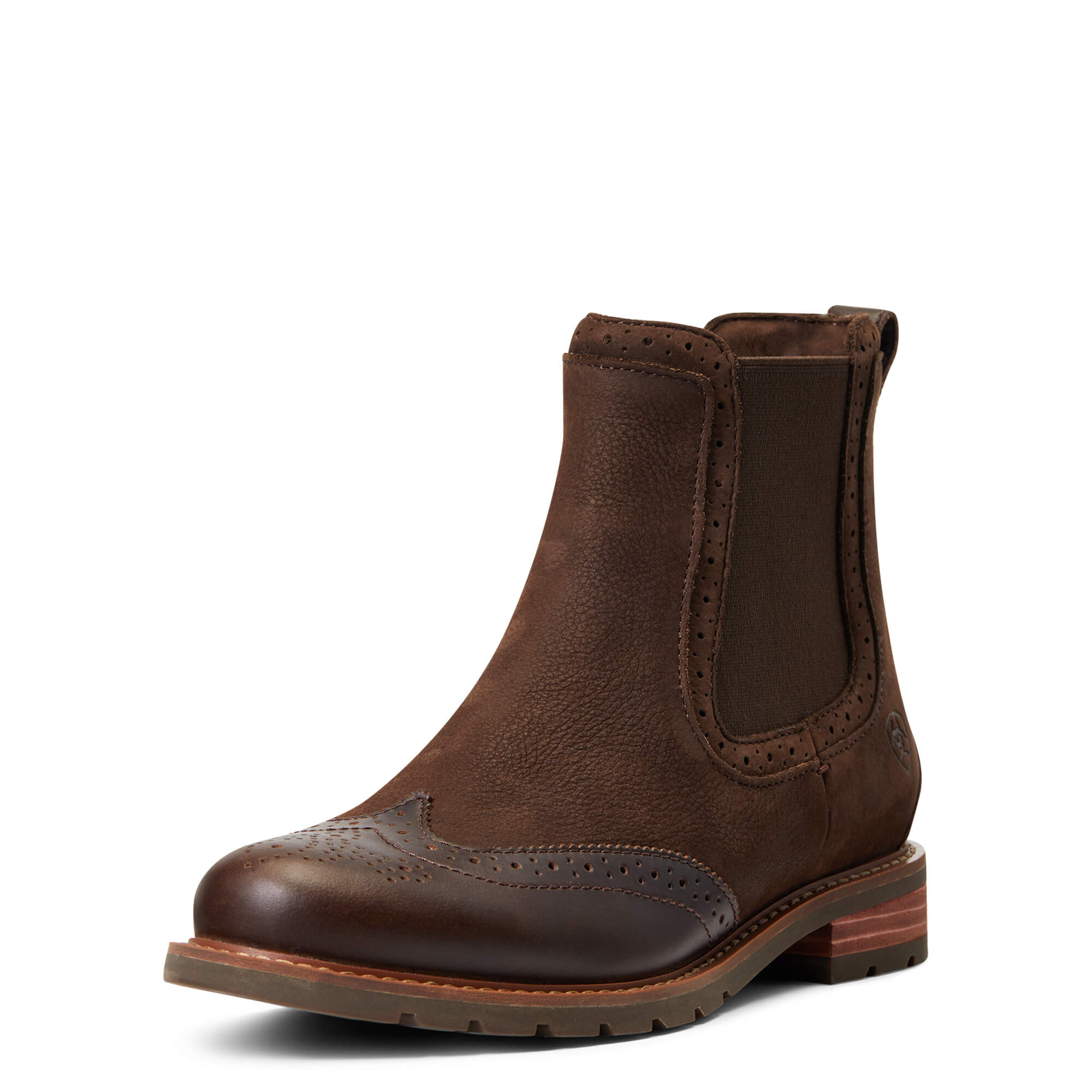 Ariat Wexford Brogue Waterproof Chelsea Boot, Country Stiefelett